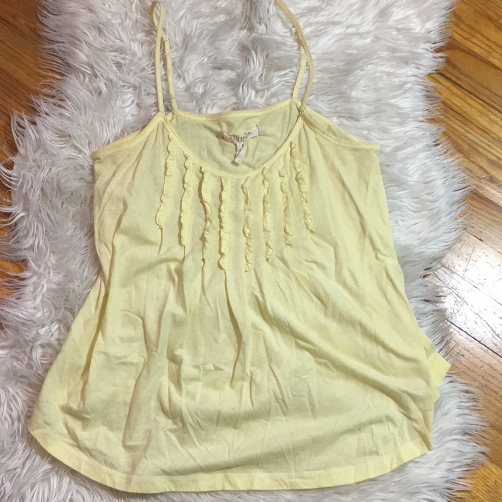 Medium Hollister Yellow Tank